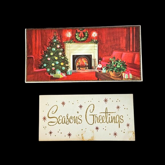 Vintage Holiday Baby Book & Instant Collection Card Ephemera and Decor Bundle - Picture 2 of 16